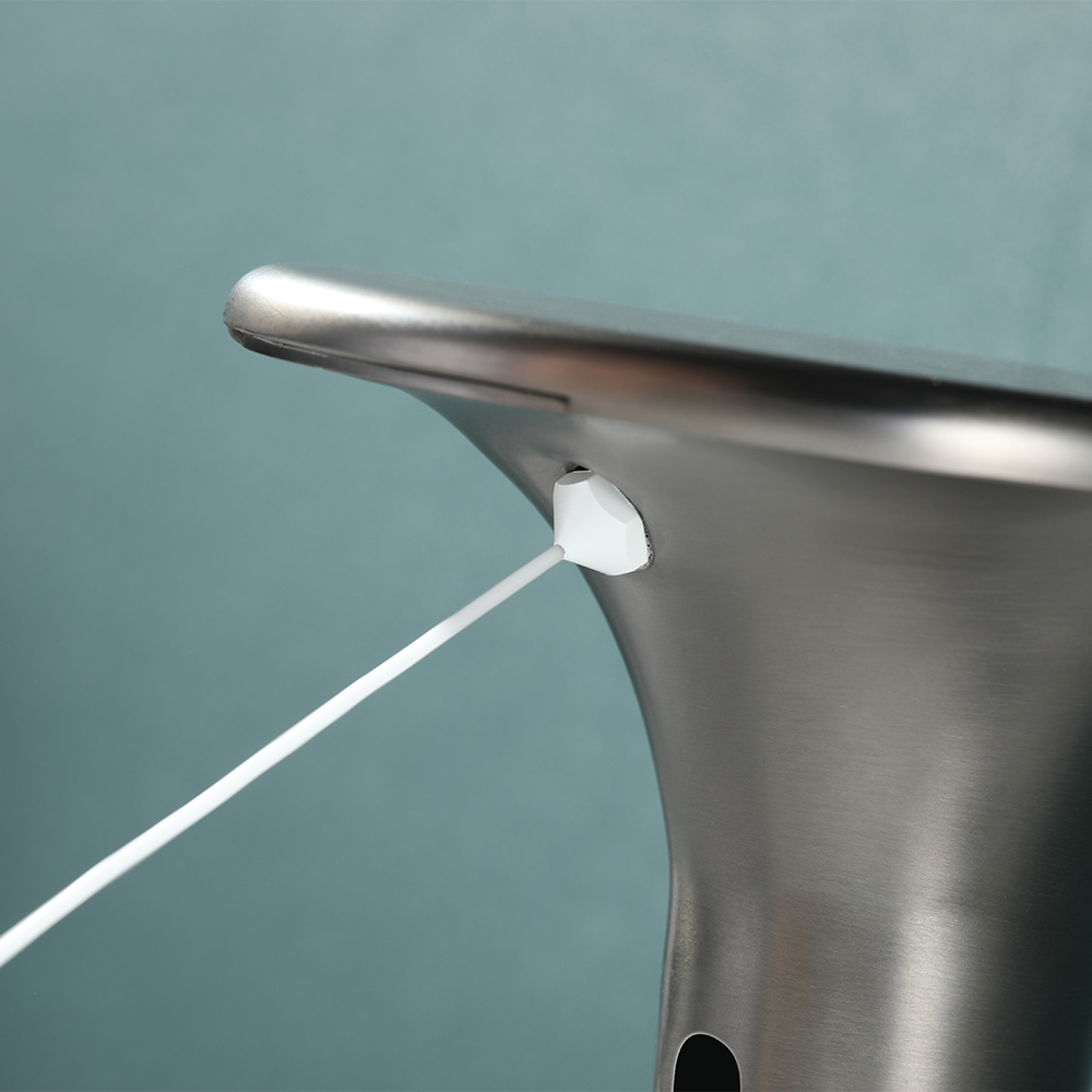 Змішувач для раковини в стилі Модерн Колір - Сірий Металевий Матеріал корпусу - Нержавіюча сталь SLAVGO 43706