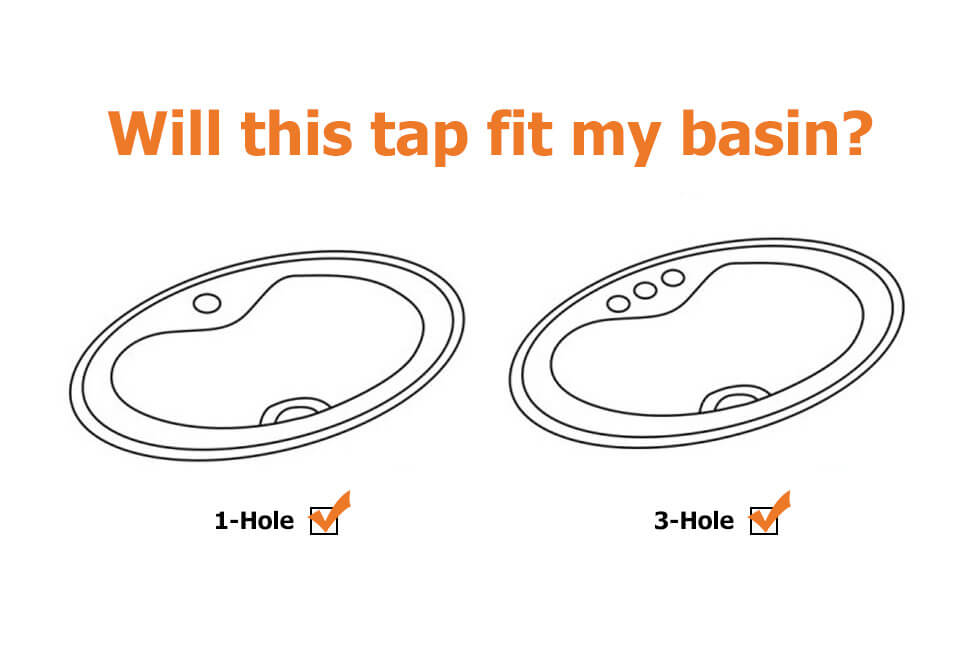 Змішувач для раковини в стилі Модерн Колір - Чорний Матеріал - Латунь SLAVGO 11666