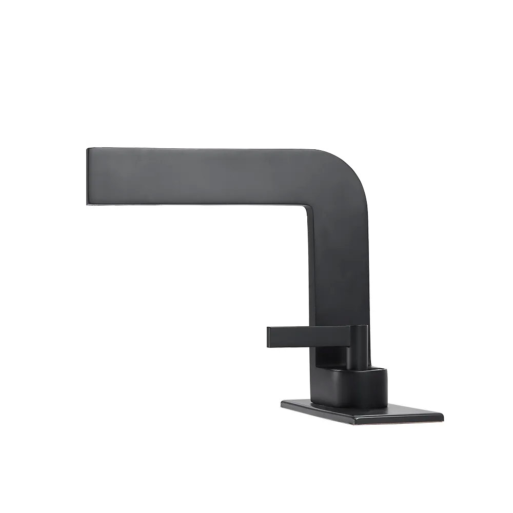 Змішувач для раковини в стилі Модерн Колір - Чорний Матеріал - Латунь SLAVGO 11666