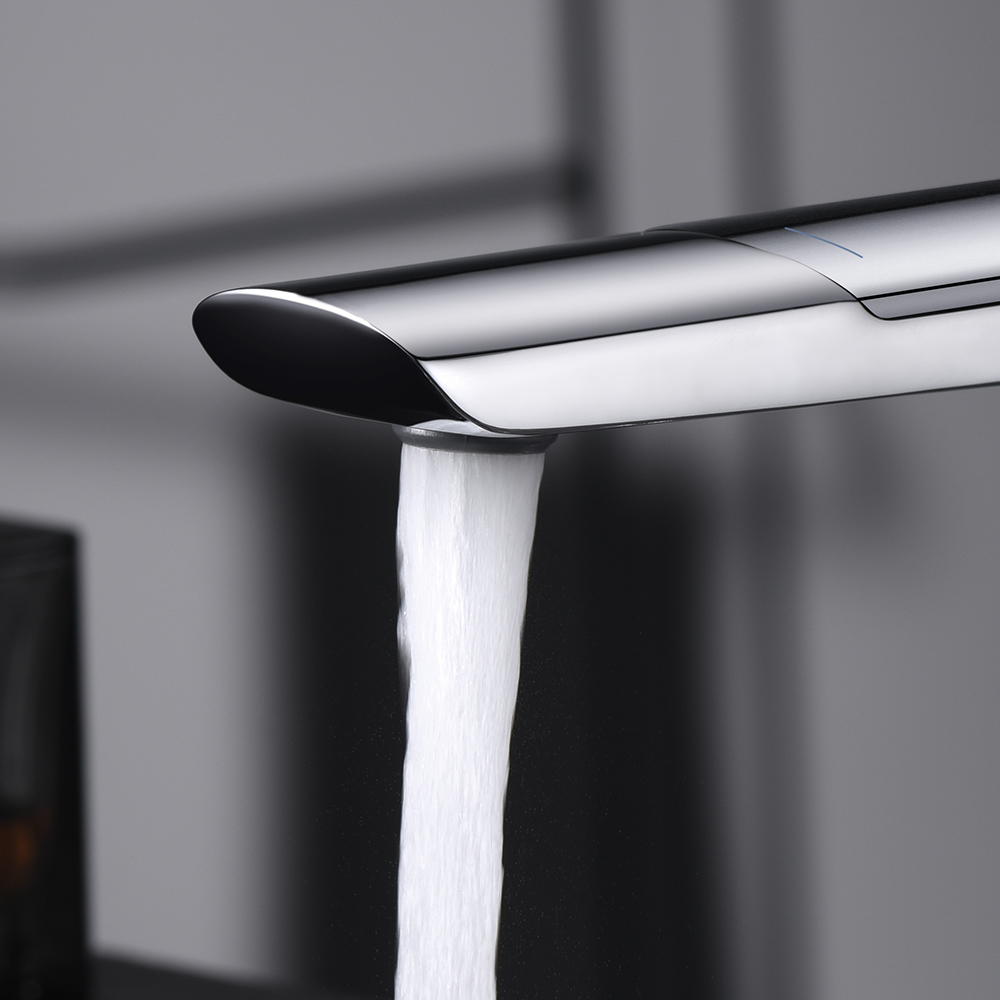 Змішувач для раковини в стилі Модерн Колір - Хром Матеріал - Латунь SLAVGO 41575