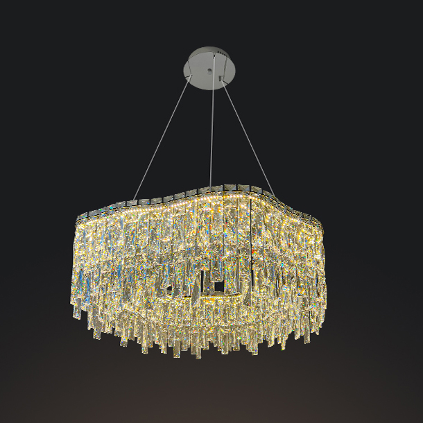 Кільцева люстра MICHELLE D80 Chrome