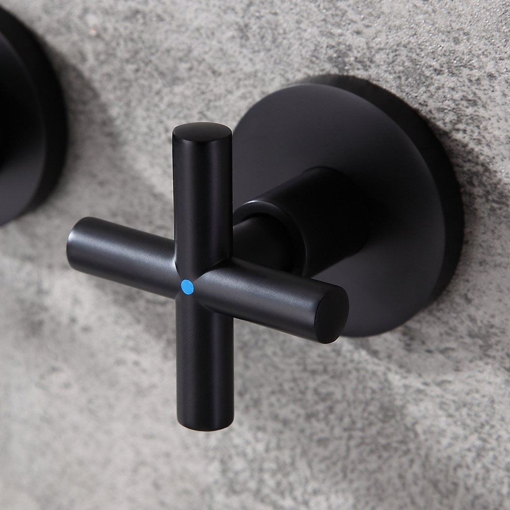 Змішувач для раковини у стилі Традиційний Колір - Чорний Матеріал корпусу - Латунь SLAVGO 10087