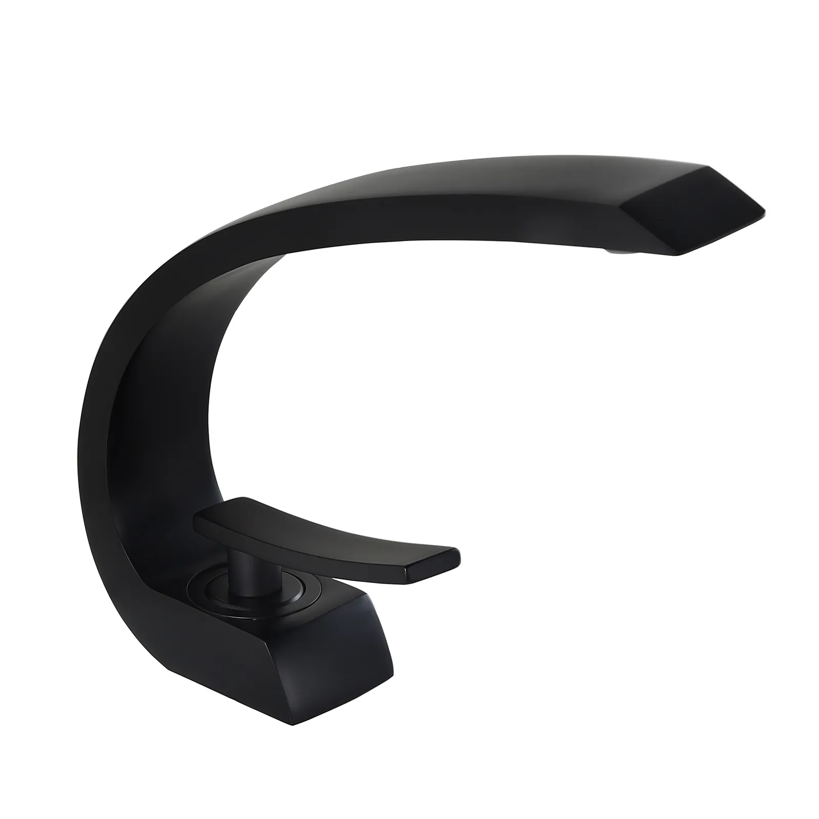 Змішувач для раковини в стилі Модерн Колір - Чорний Матеріал - Латунь SLAVGO 12903