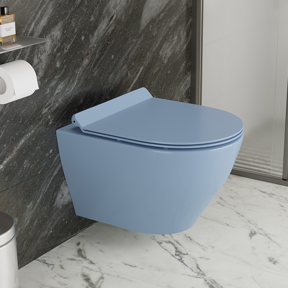 Унітаз Підвісний Синій SLAVGO 41441