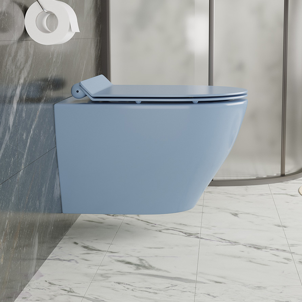 Унітаз Підвісний Синій SLAVGO 41441