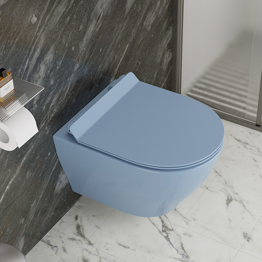 Унітаз Підвісний Синій SLAVGO 41441