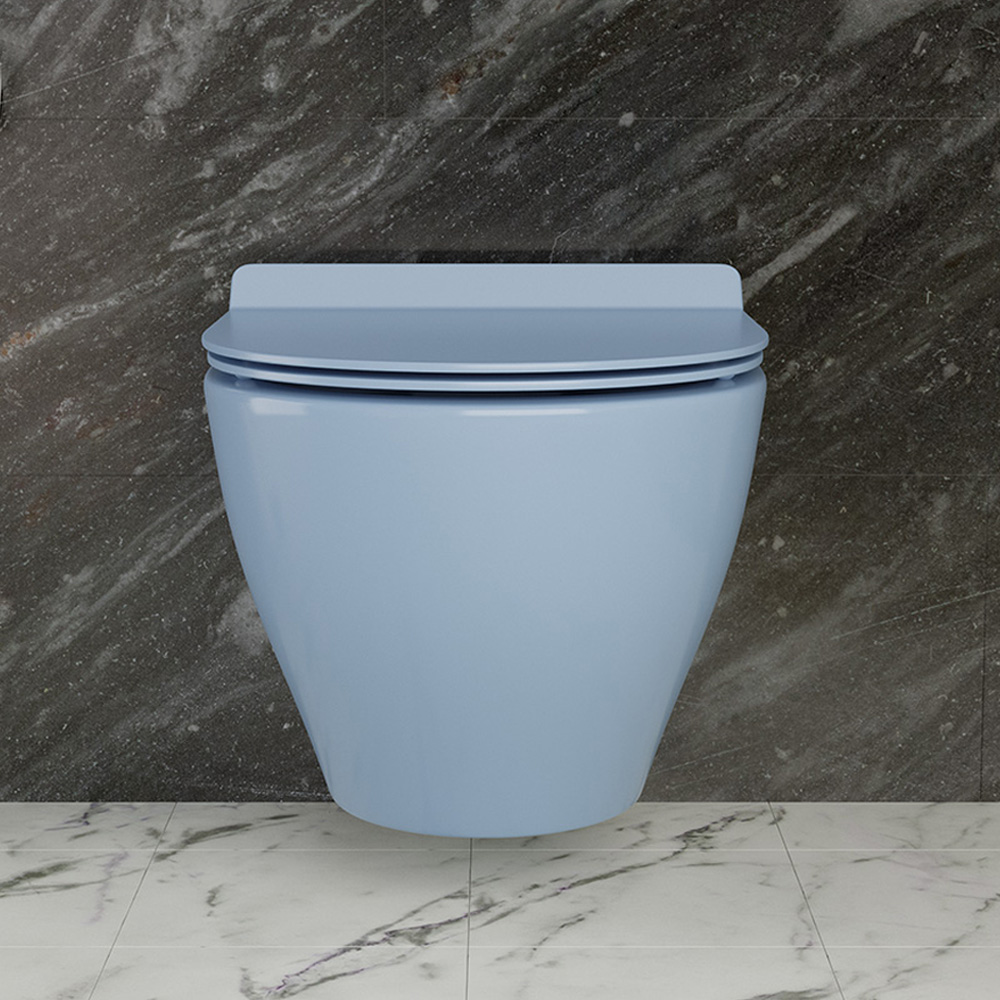 Унітаз Підвісний Синій SLAVGO 41441